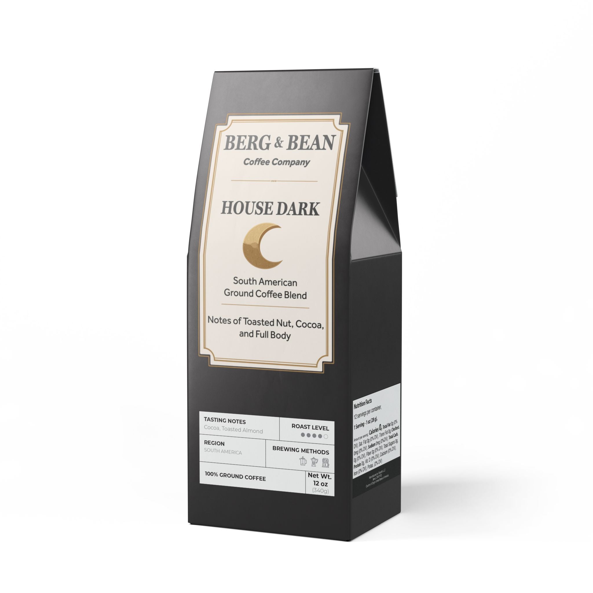 House Dark Roast Ground Coffee