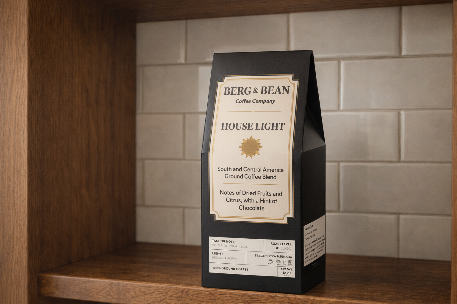 House Light Roast Ground Coffee