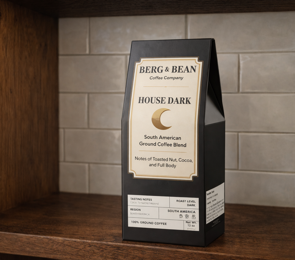 House Dark Roast Ground Coffee