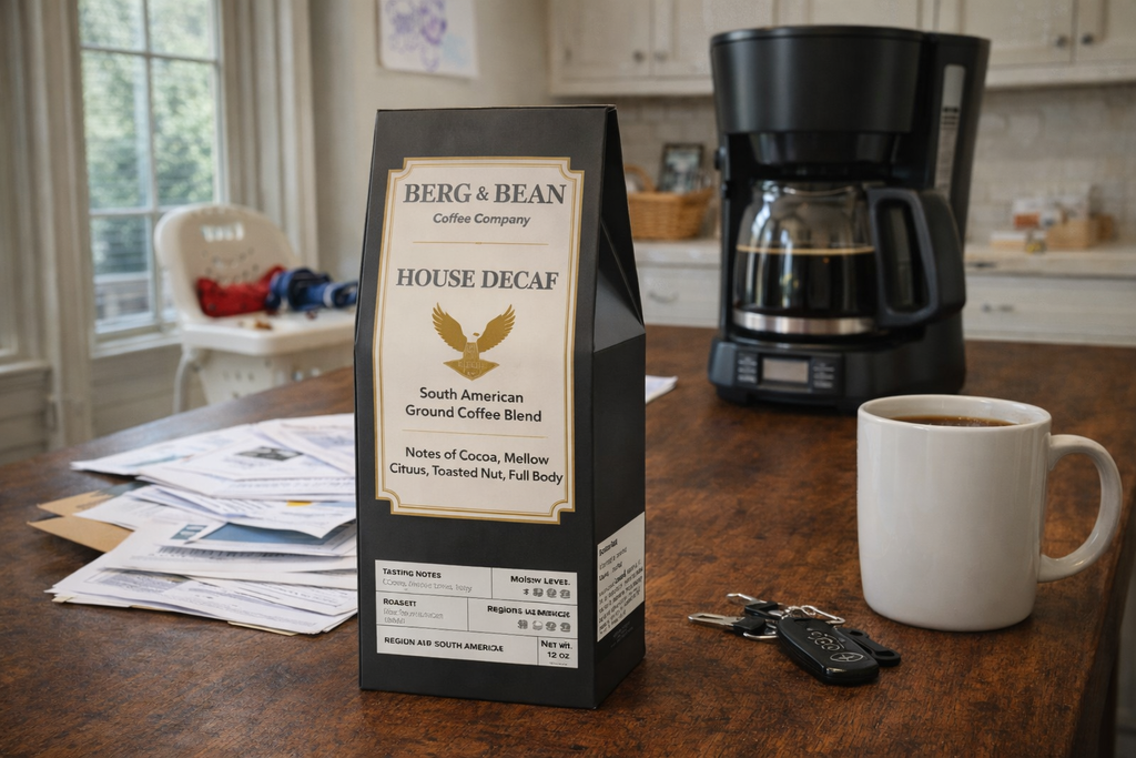 House Decaf Roast Ground Coffee