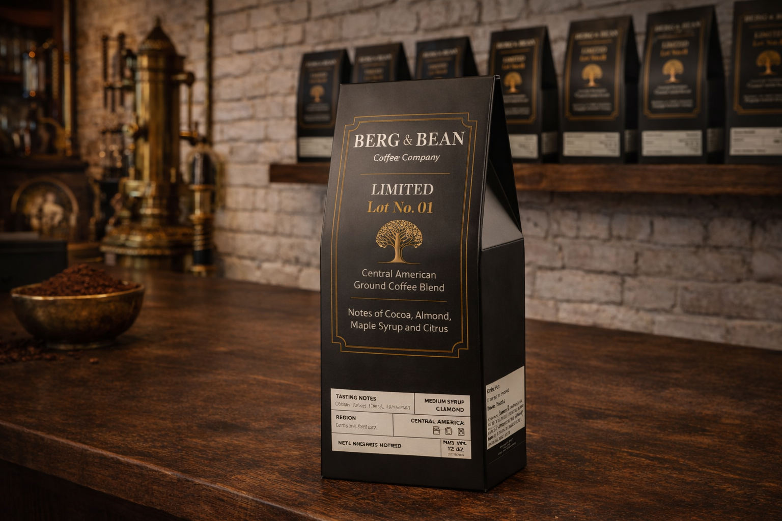 Limited Lot No. 01 Ground Coffee